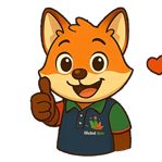 Foxie – Chú cáo thông minh, tinh nghịch – Linh vật của Global Star School
